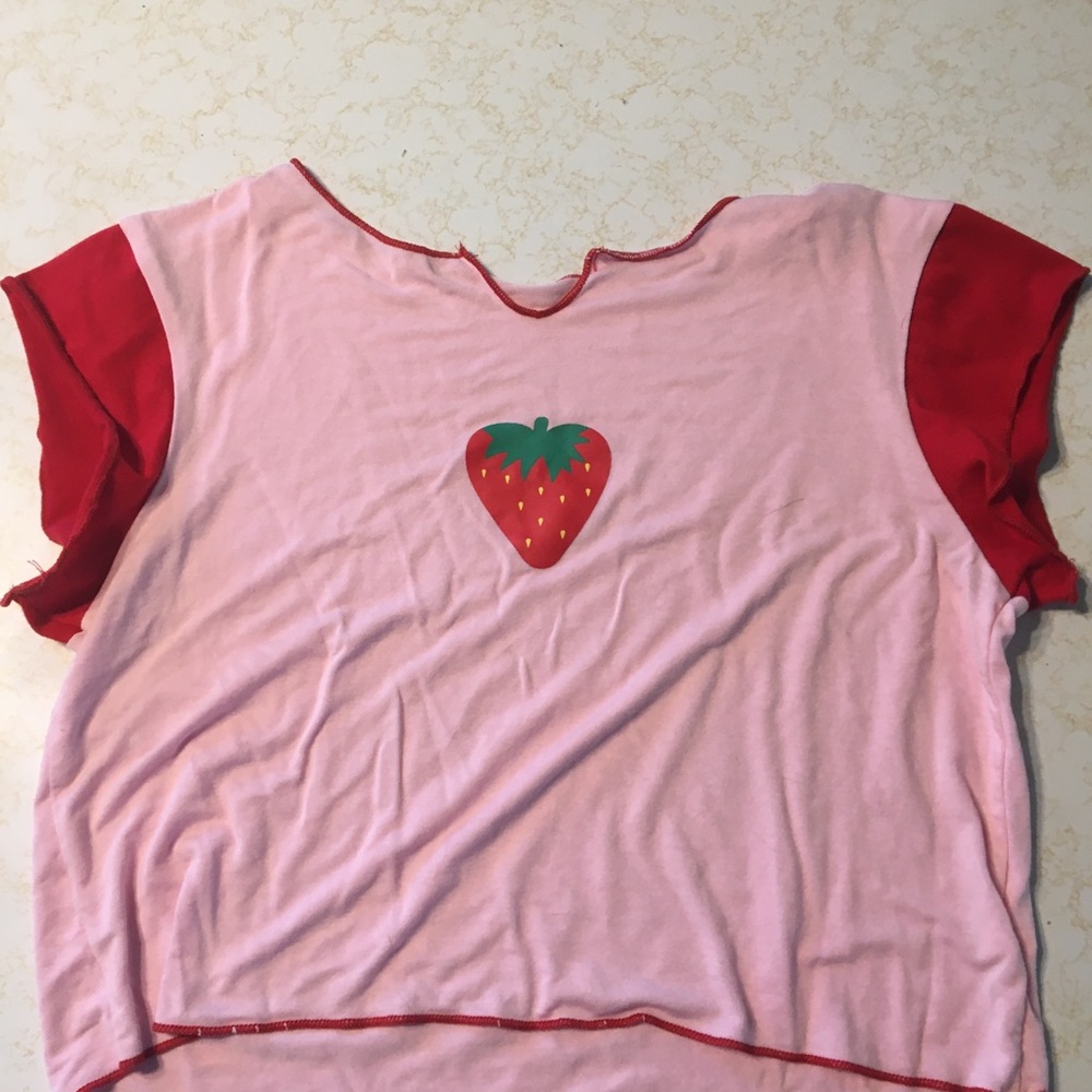 Strawberry crop top